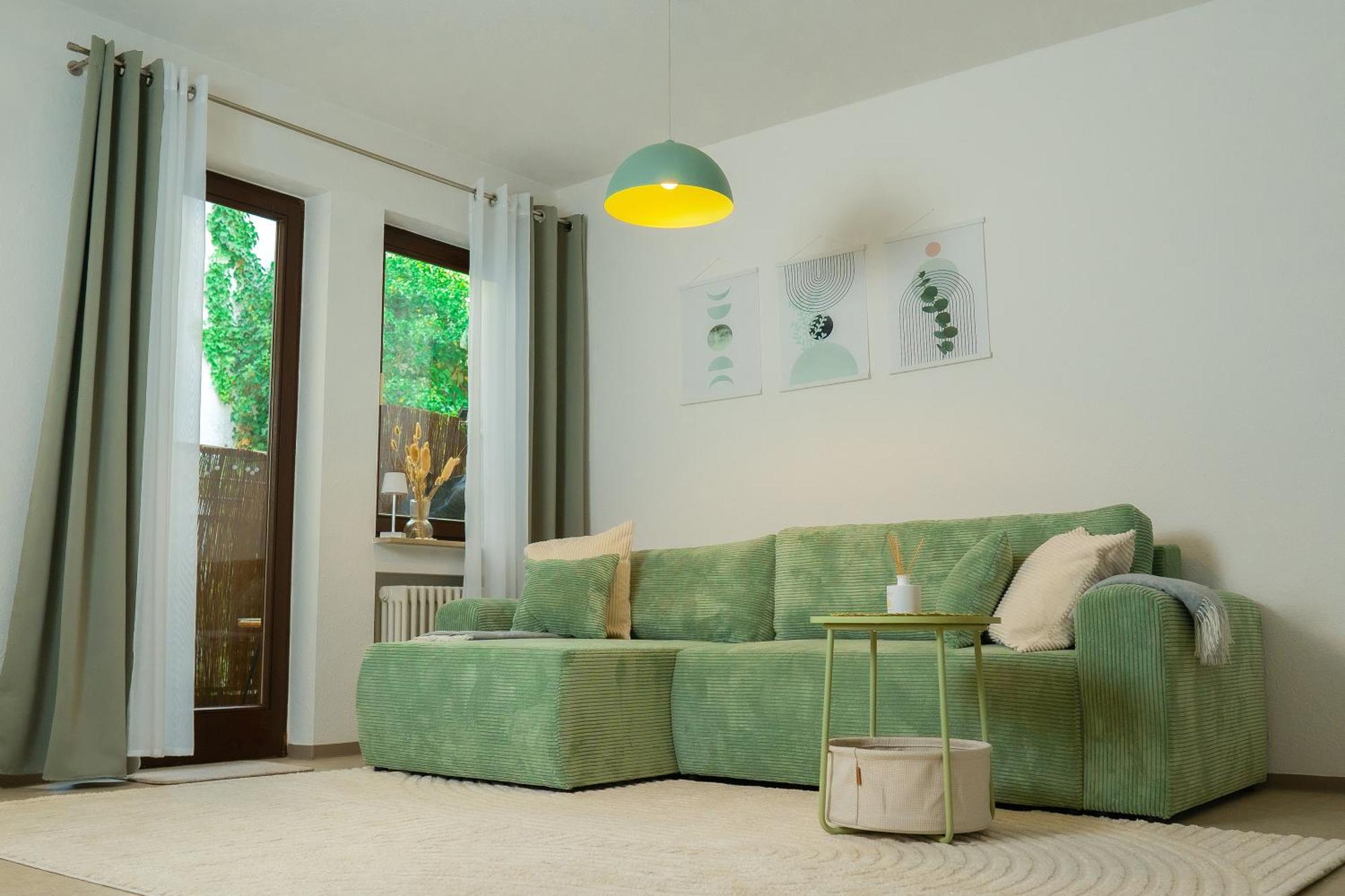 Einzigartiges Scandi Apartment - Innenstadt Mit Parkplatz, Balkon & Wlan - Perfekt Fuer Radfahrer Ридлинген Экстерьер фото